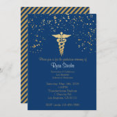 医学部卒業招待状-海軍 招待状 (正面/裏面)