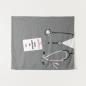 医学部卒業祝い バナー タペストリー (正面(横))