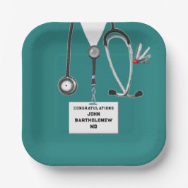 医学部卒業 ペーパープレート