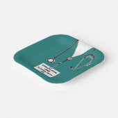 医学部卒業 ペーパープレート (傾斜あり)