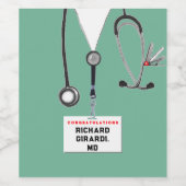 医学部卒業 ワインラベル (シングルラベル)