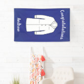 医学部白衣 横断幕 (インサイチュ)