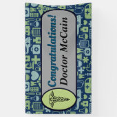 医学部 横断幕 (縦)