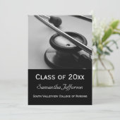 医学部・看護学校卒業発表 招待状 (スタンド正面)