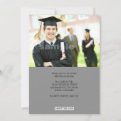 医学雑誌カバー卒業発表 招待状 (裏面)