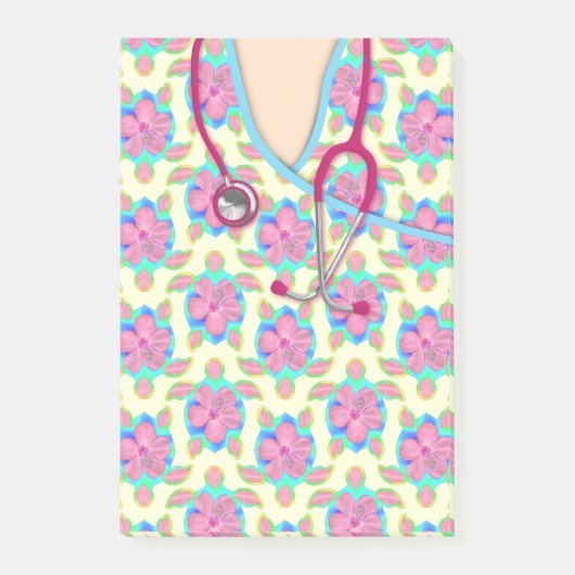 医学黄色い島のカメはごしごし洗います ポストイット (正面)