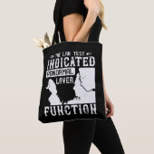 医学 – ラボテストで異常な恋人を示す トートバッグ (クローズアップ)