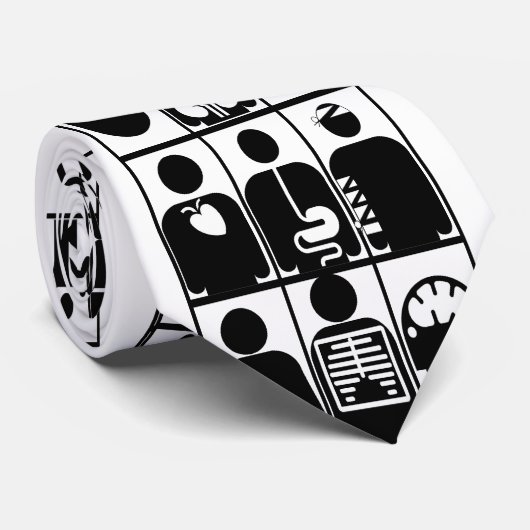 医学/看護の専門のタイ ネクタイ (ロール)