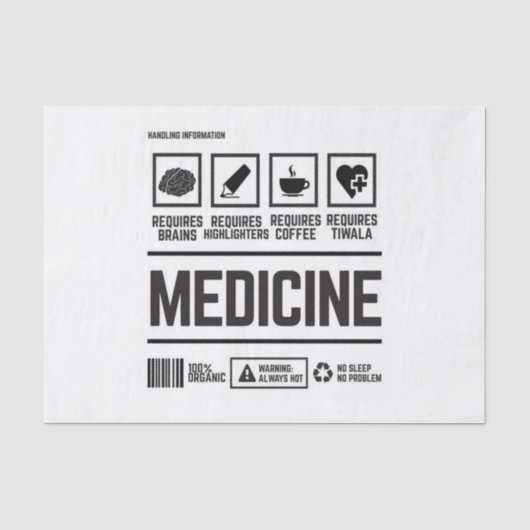 医学 薄葉紙 (正面)