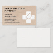 医学 | 薬剤師 | 病院 名刺 (正面/裏面)