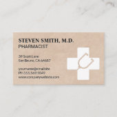 医学 | 薬剤師 | 病院 名刺 (正面)
