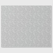 医学B&Wパターン ラッピングペーパー (フラット)