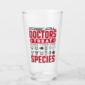 医実在師は複数の種類の獣医を治療する タンブラーグラス (正面)