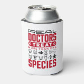 医実在師は複数の種類の獣医を治療する 缶クーラー (缶裏面)