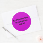 医実在者は複数の種を治療する ラウンドシール (封筒)