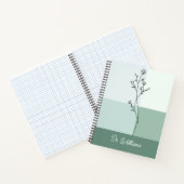 医師および卒業生のための思慮深い贈り物、医師 ノートブック (内部)