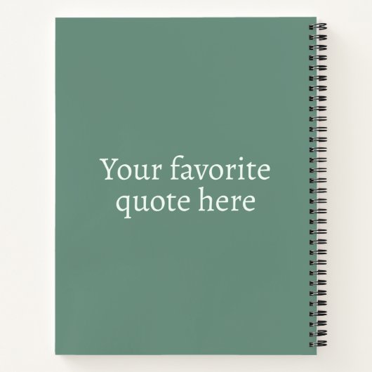 医師および卒業生のための思慮深い贈り物、医師 ノートブック (裏面)