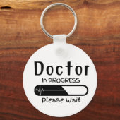 医師お待ちください キーホルダー (正面)