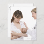 医師からの授乳アドバイス ポストカード (正面/裏面)