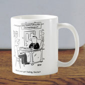 医師と医師の手術の患者 – 腸感じの コーヒーマグカップ