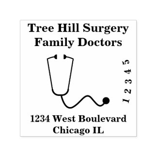 医師と医業 セルフインキングスタンプ