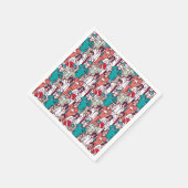 医師と外科医のパターン スタンダードカクテルナプキン (角)