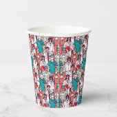 医師と外科医のパターン 紙コップ (右)