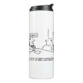 医師と患者の太り過ぎ肥満相撲の漫画 タンブラー (回転左)