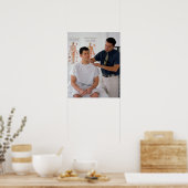 医師と患者 ポスター (キッチン)