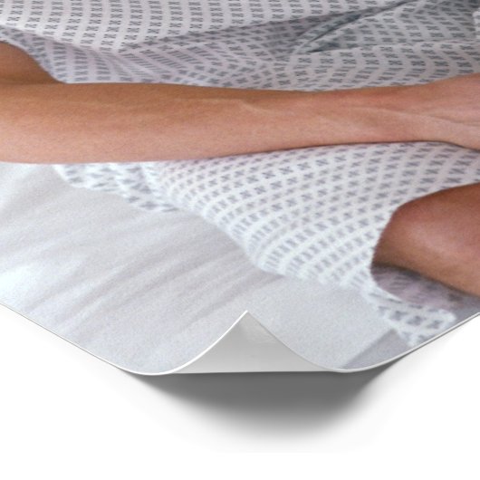 医師と患者 ポスター (角)