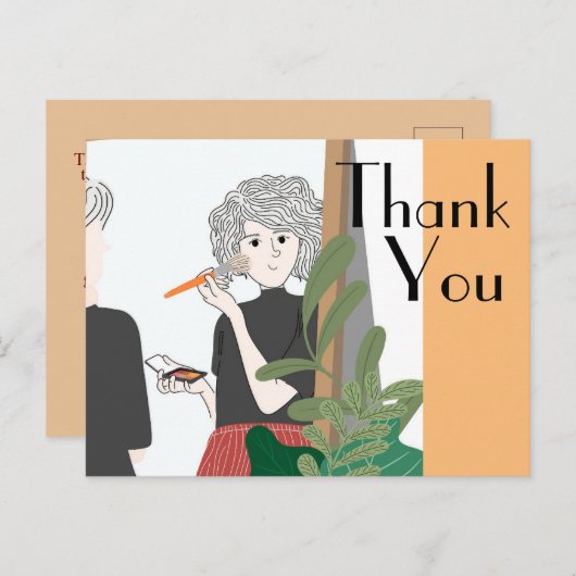 医師に感謝を ポストカード (正面/裏面)