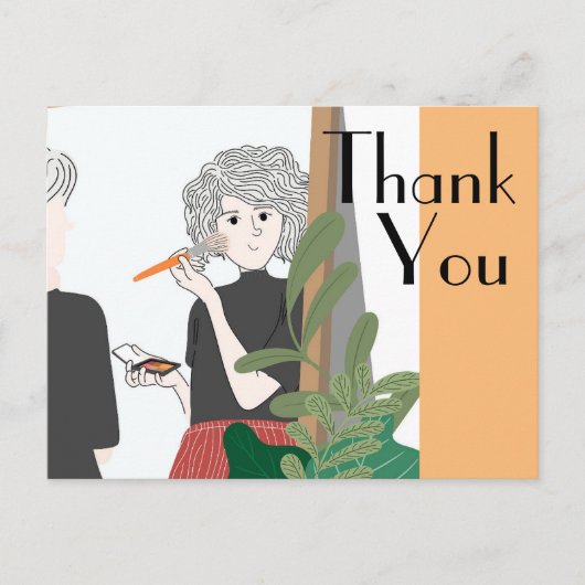 医師に感謝を ポストカード (正面)