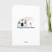 医師のオフィスへのホリデーシーズンのご挨拶 シーズンカード (裏面)