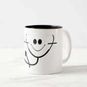 医師のコーヒーマグ ツートーンマグカップ (正面右)