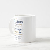 医師の人生を変える感謝のギフト コーヒーマグカップ (正面左)