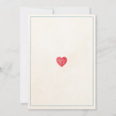 医師の処方 卒業パーティー 医療 招待状 (裏面)