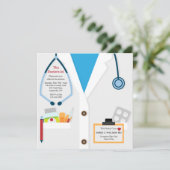 医師の卒業招待状 招待状 (スタンド正面)