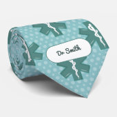 医師の名カスタム前の医師のシンボル医療ギフト ネクタイ (ロール)