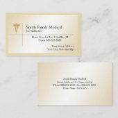 医師の名刺 名刺 (正面/裏面)