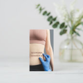 医師の患者の健気に康 名刺 (スタンド正面)