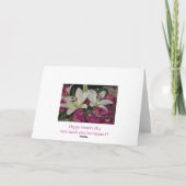 医師の感謝の日のカード カード (裏面)