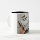 医師の指示:毎日コーヒー ツートーンマグカップ (正面左)