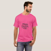 医師の日おめでとう - 感謝のTシャツデザイン Tシャツ (正面フル)