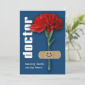 医師の日 カスタマイズ可能なグリーティングカード 招待状 (スタンド正面)