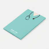 医師の病院のスクラップ ポストイット (アングル)