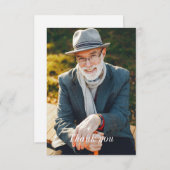 医師の評価ナース|フォトカスタム サンキューカード (正面/裏面)