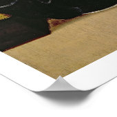 医師の間のキリスト(油のパネル) ポスター (角)