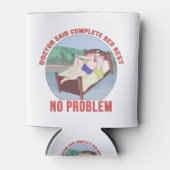 医師は完全なベッドの残りの問題なし 缶クーラー (正面)