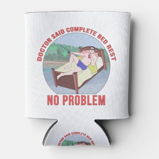 医師は完全なベッドの残りの問題なし 缶クーラー (正面)