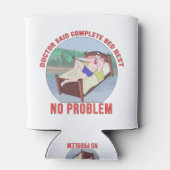 医師は完全なベッドの残りの問題なし 缶クーラー (裏面)